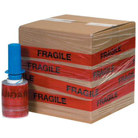 5" x 80 Gauge x 500' "FRAGILE" Goodwrappers<span class='rtm'>®</span> Identi-Wrap